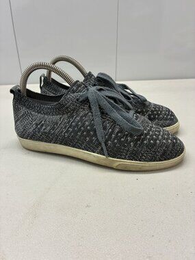 Suavs Zilker Shoes M 5 W 7 Multi Gray Knit Comfort‎ Casaul Lace Up Sneakers